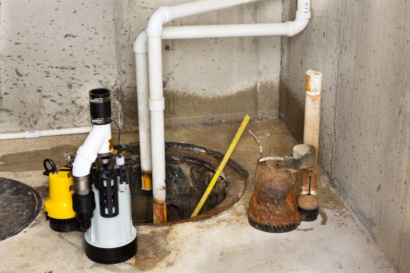 Sewage Sump Pump Installation
