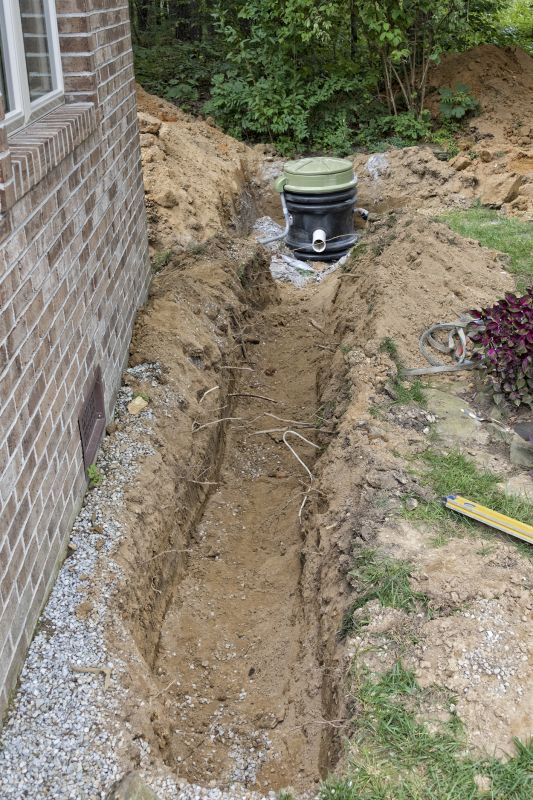 Sewage Tank Installation